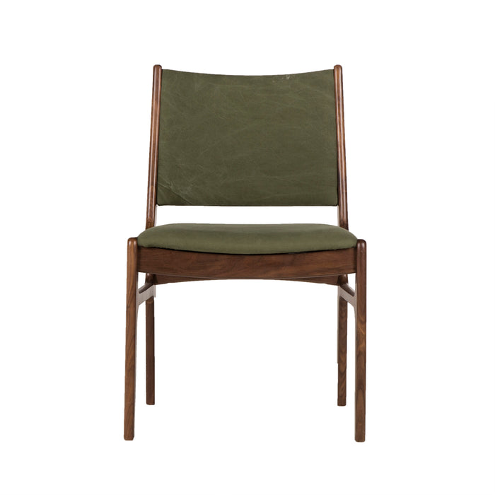 Fred Side Chair - Green Canvas